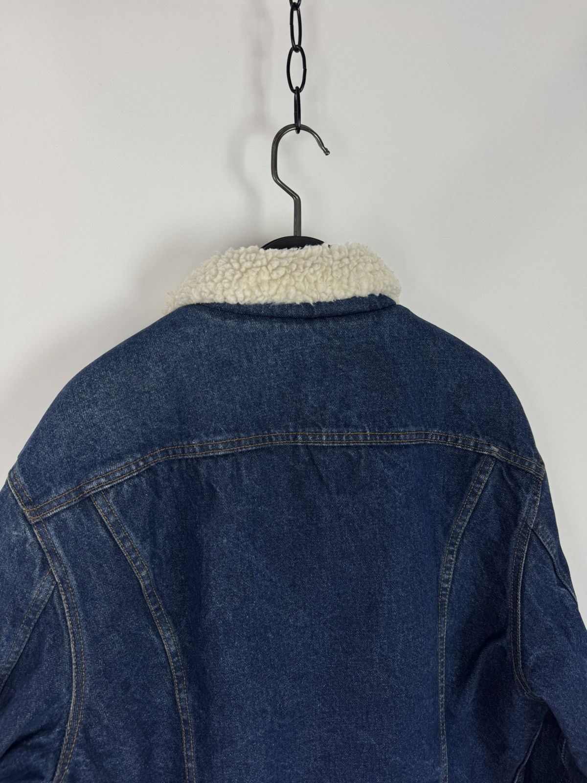 Levi's 1990’s Vintage Levi’s Sherpa Denim Jacket Made in USA Size US XL / EU 56 / 4 - 13 Thumbnail