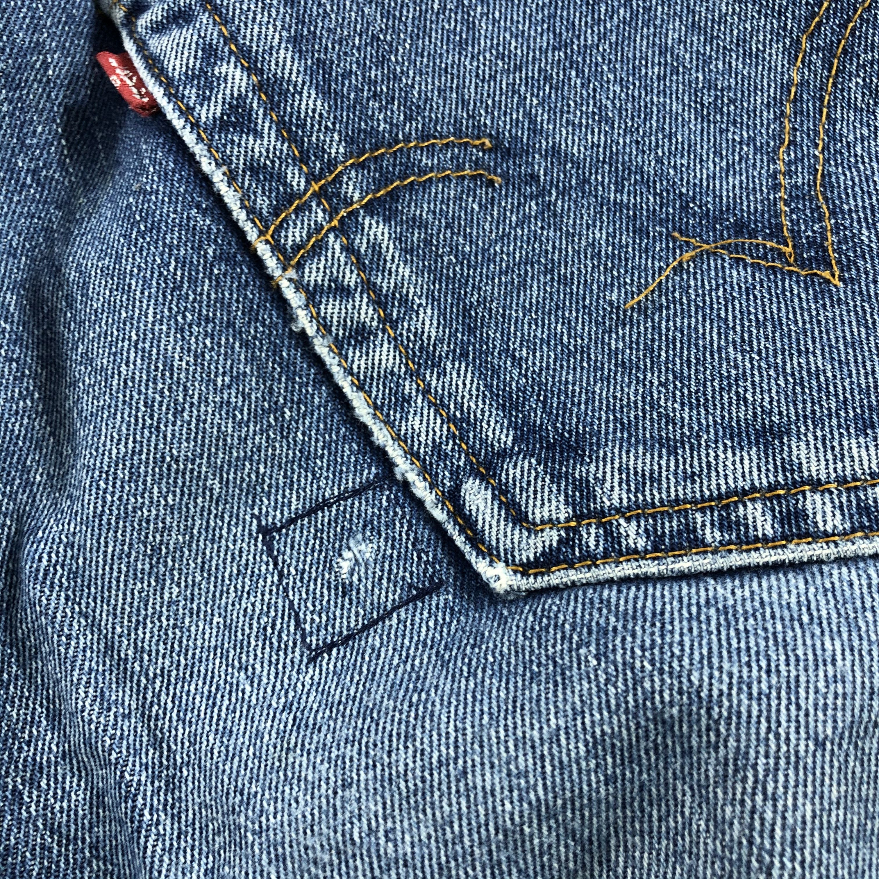 Levi's × Vintage Vintage 90s Blue Wash Levis 753 Jeans-JM2576 Size US 32 / EU 48 - 7 Thumbnail