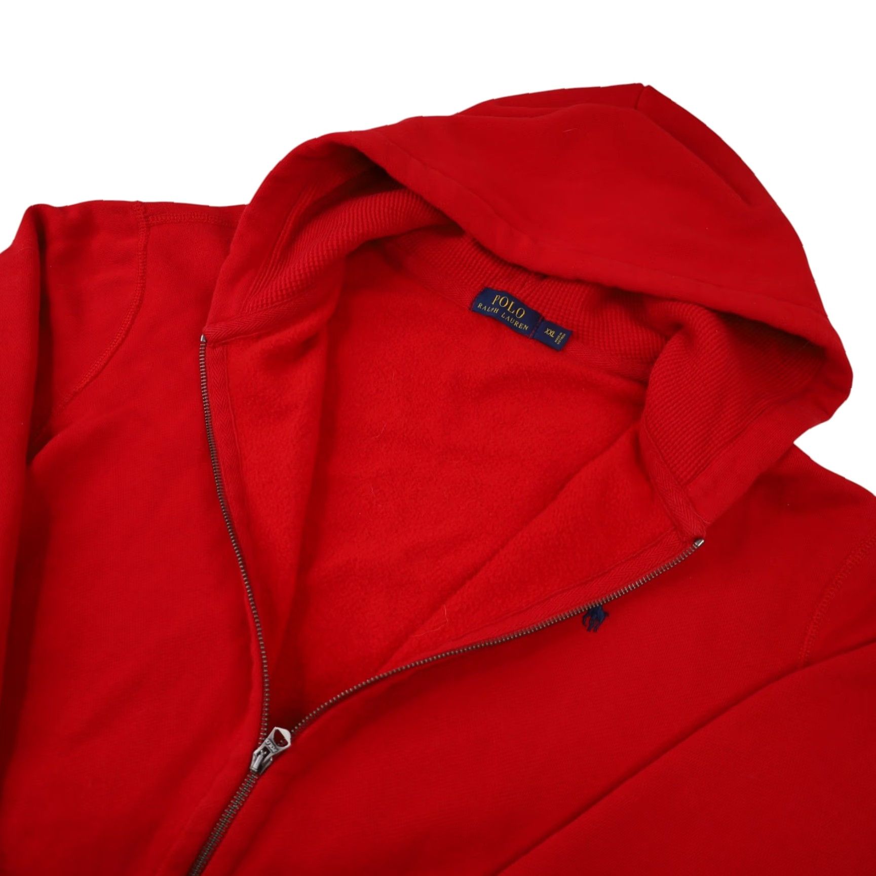 Polo Ralph Lauren Polo Ralph Lauren Hoodie Mens XXL Full Zip Red Size US XXL / EU 58 / 5 - 5 Thumbnail