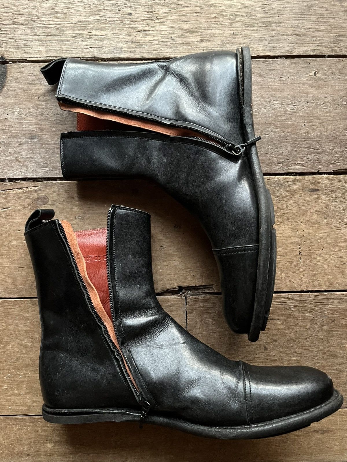 Paraboot Paraboot Camion Boot Diagonal Zipper Our Legacy Size US 8 / IT 38 - 9 Thumbnail