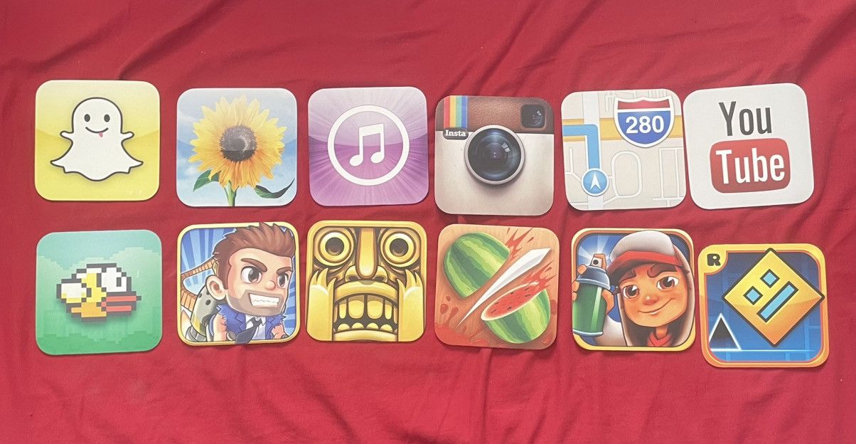 Other AntMyCo Old IOS Icon Coasters Size ONE SIZE - 1 Thumbnail