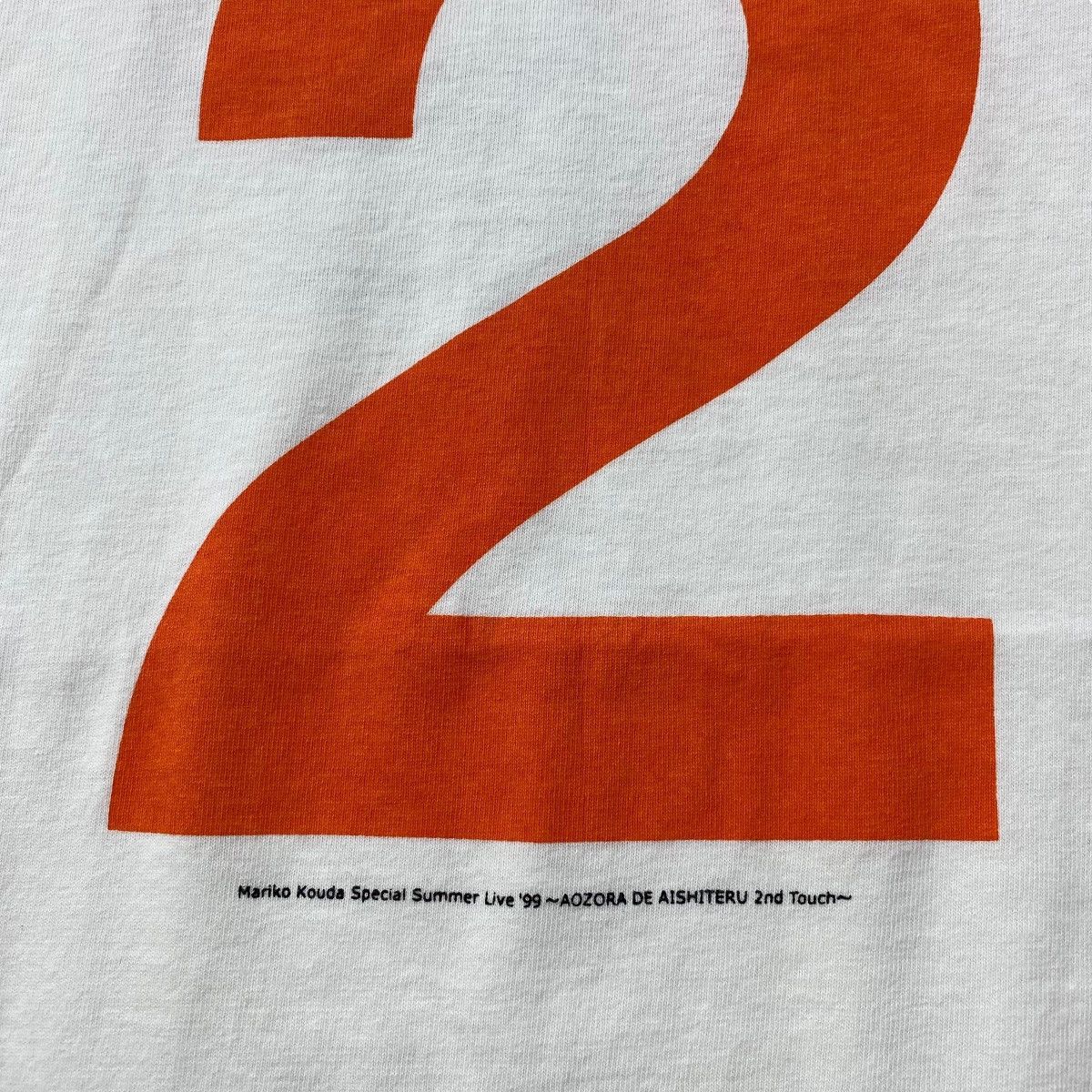 Band Tees × Japanese Brand × Vintage Vintage 90's MARIKO KOUDA Special Summer Live '99 Promo Tee Size US L / EU 52-54 / 3 - 3 Thumbnail