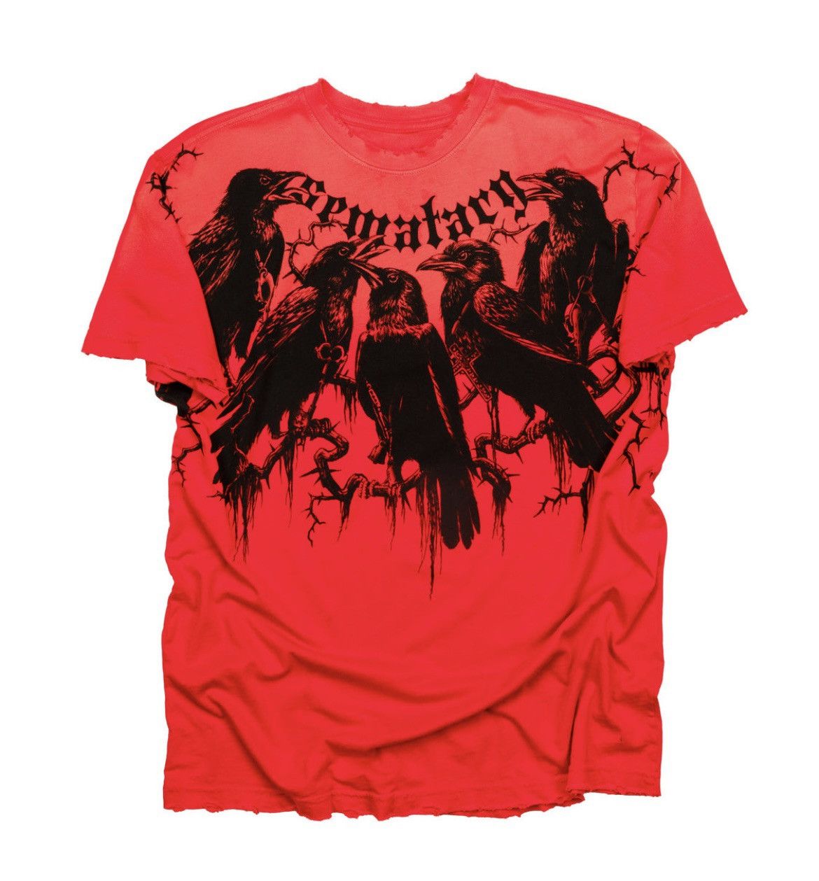 image of Affliction - 3Xl Sematary Red Crows 3Xl Ftp, Men's (Size 2XL)