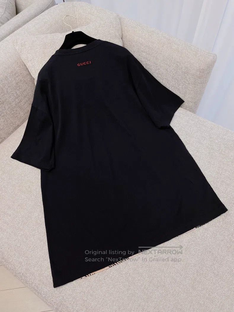 Gucci Gucci Pearl-embroidered sequined tiger head T-shirt Size M / US 6-8 / IT 42-44 - 3 Thumbnail