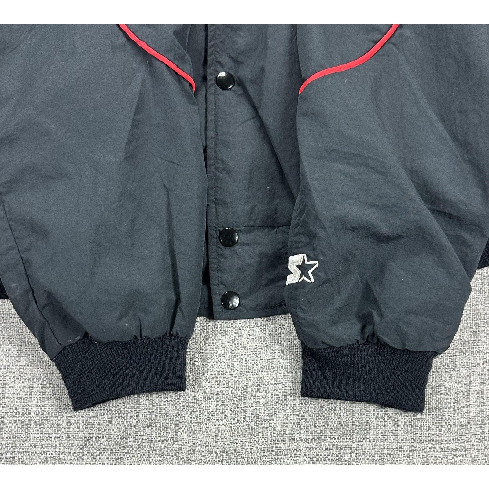Starter Portland Trail Blazers Jacket Mens XL Black NBA Starter USA Size US XL / EU 56 / 4 - 9 Thumbnail