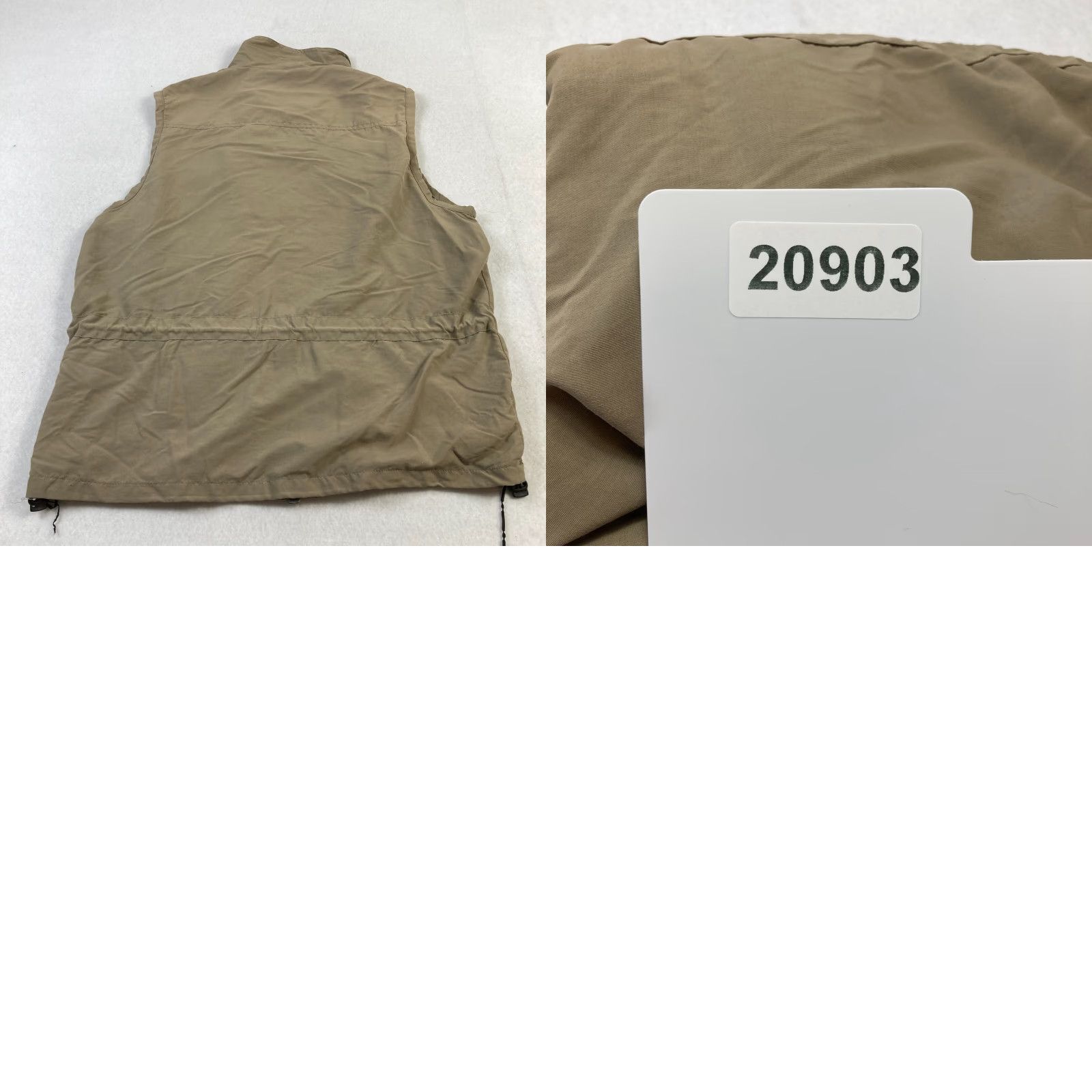 Vintage Pinewood Outdoor Collection Utility Gilet Vest With Pockets Beige Mens XL Snap Size US XL / EU 56 / 4 - 9 Thumbnail