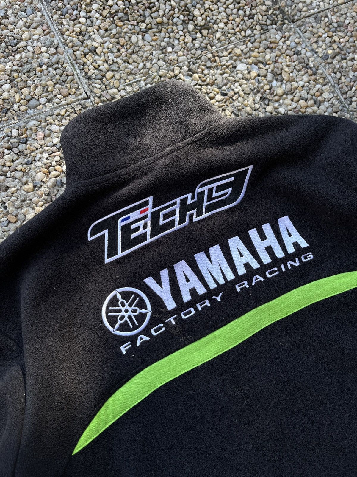 Vintage × Yamaha Vintage Yamaha Racing Fleece Sherpa Jacket Y2K S Size US S / EU 44-46 / 1 - 10 Thumbnail