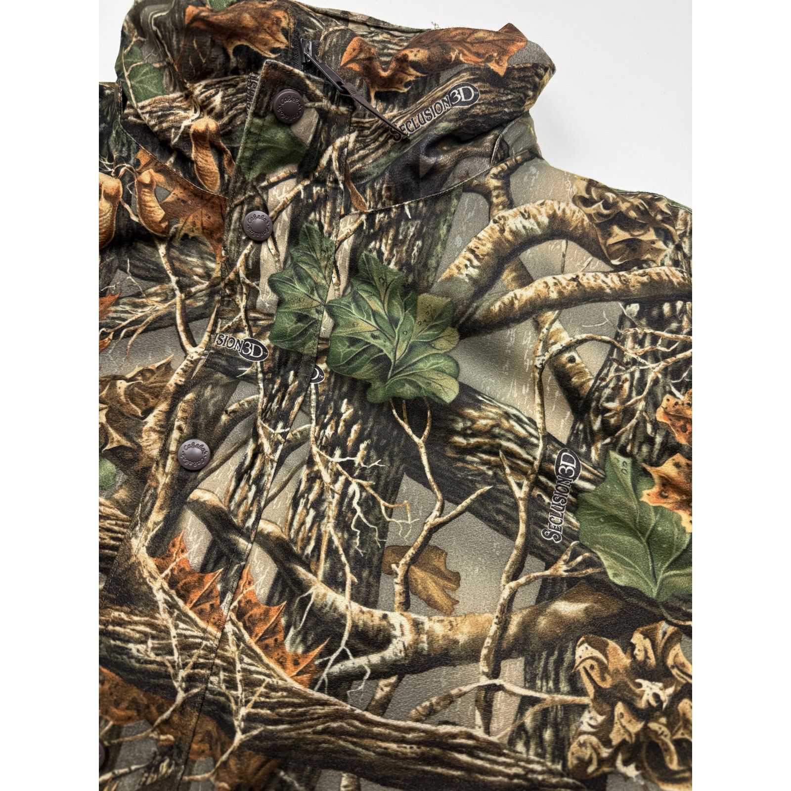 Vintage Vintage Cabelas Seclusion 3D Tree Camo Insulated XXL Size US XXL / EU 58 / 5 - 5 Thumbnail