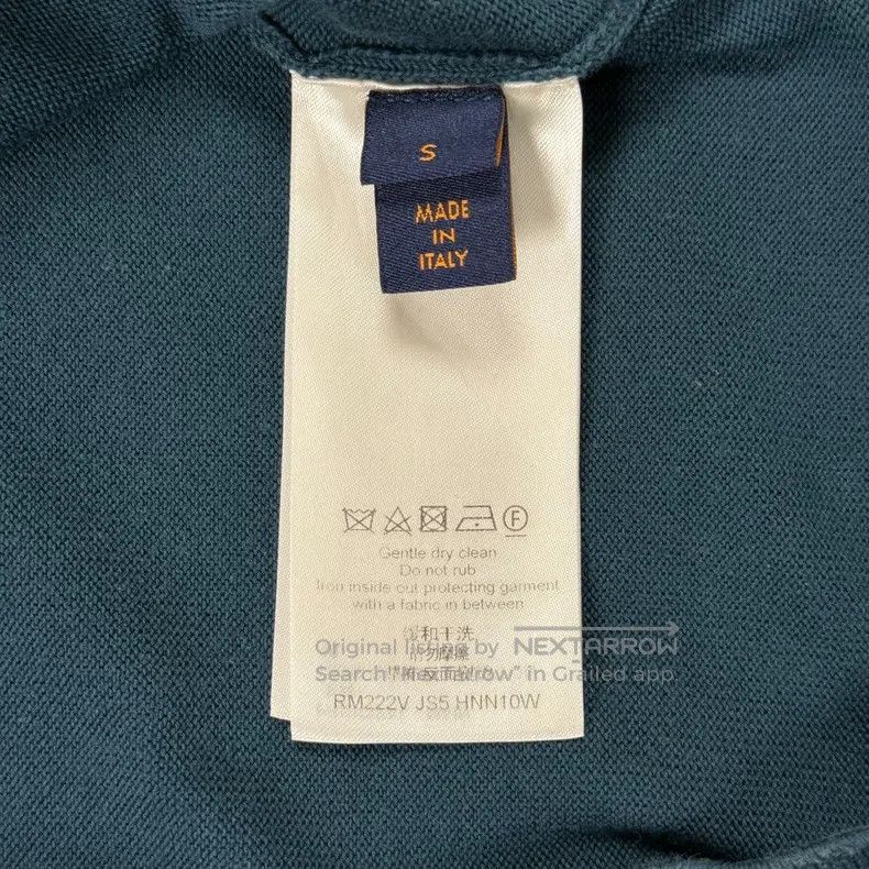 Louis Vuitton Louis Vuitton Blue piper knit short sleeve Size US S / EU 44-46 / 1 - 6 Thumbnail