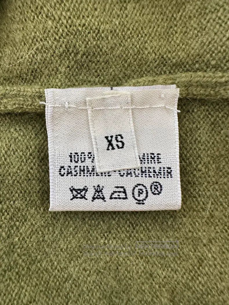 Hermes Hermes Cashmere Knit Sleeveless Top - Kiwi Green Size XS / US 0-2 / IT 36-38 - 9 Thumbnail