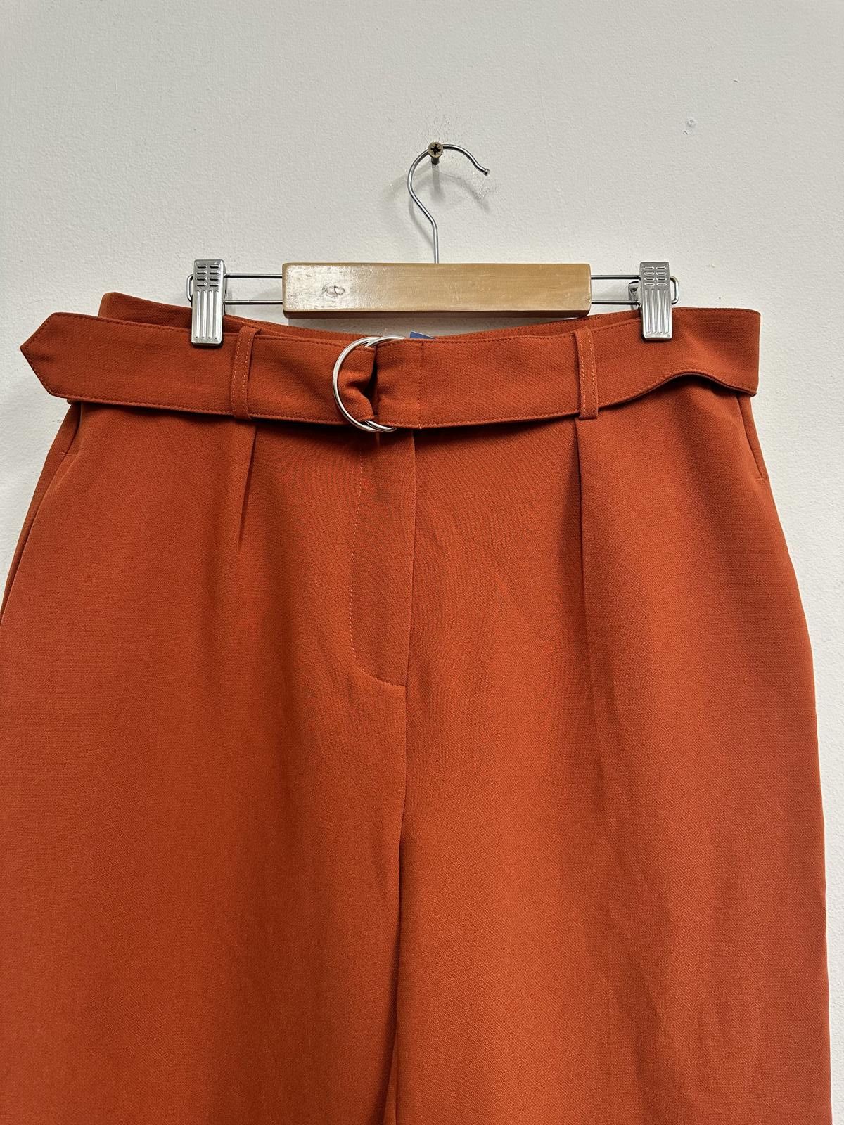 Reserved Reserved Limited Collection Rust Orange Belted Trousers Size Size 32" / US 10 / IT 46 - 3 Thumbnail