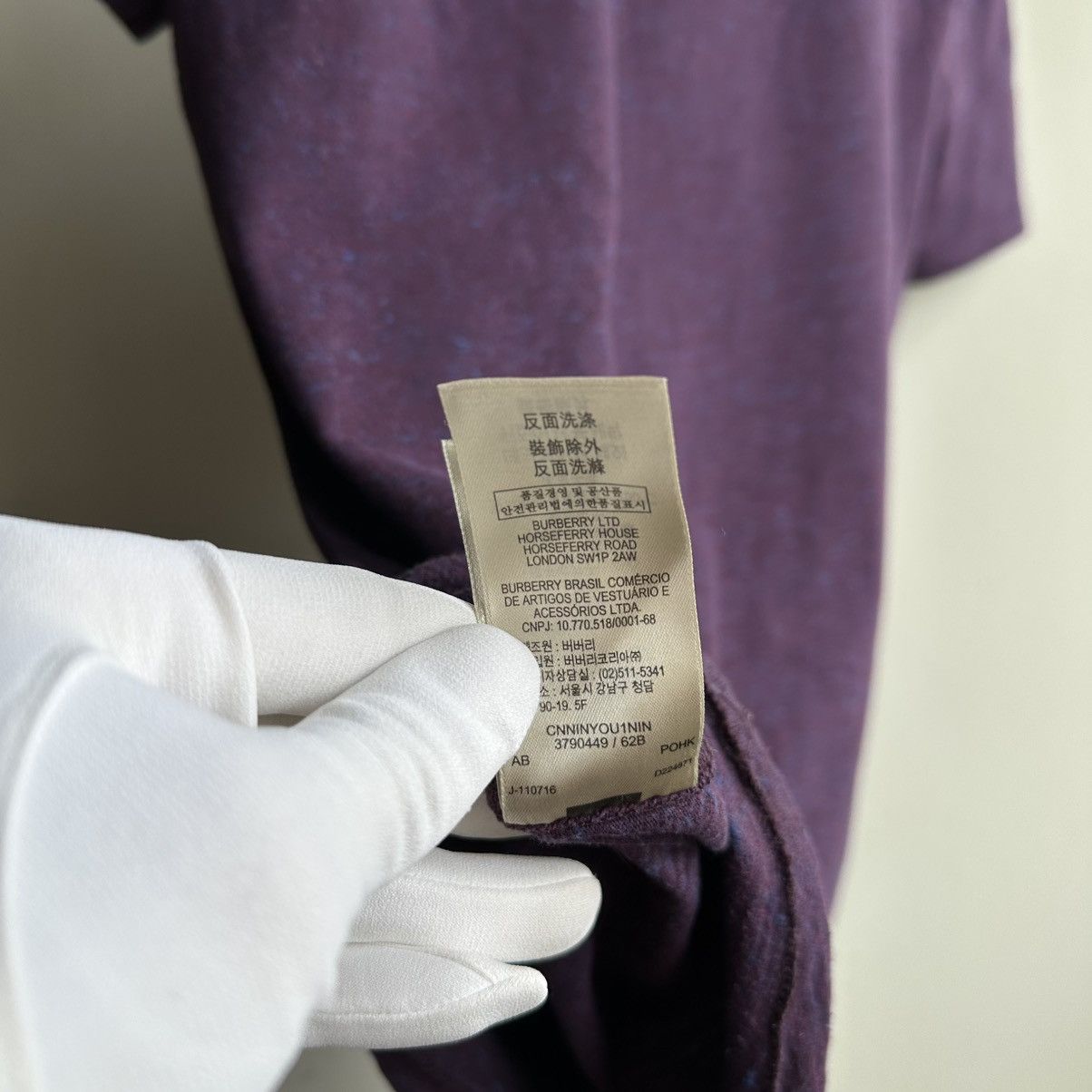 Burberry BURBERRY BRIT T-SHIRT Size US S / EU 44-46 / 1 - 9 Thumbnail