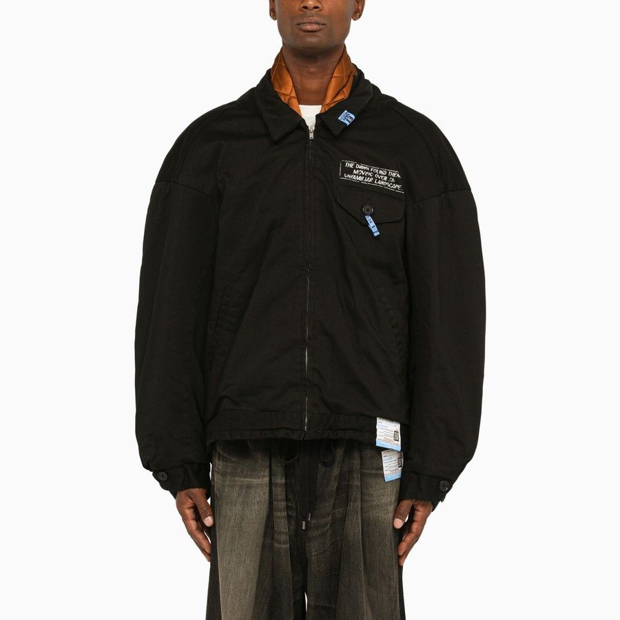 image of Maison Mihara Yasuhiro O1D2Blof0424 Padded Jacket In Black, Men's (Size Medium)
