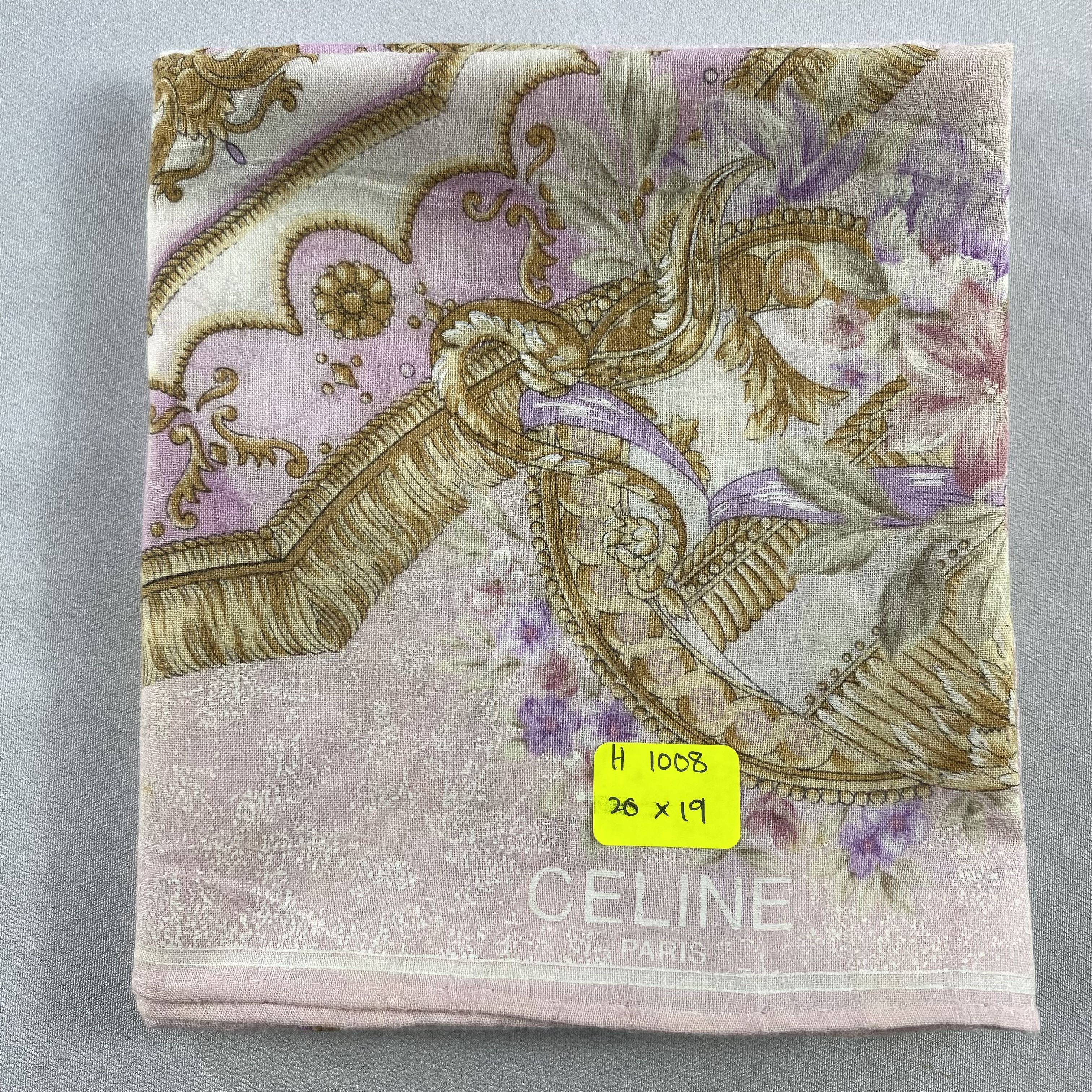 Celine × Vintage Celine Bandana/ Handkerchief / Neckerchief Size ONE SIZE - 5 Thumbnail