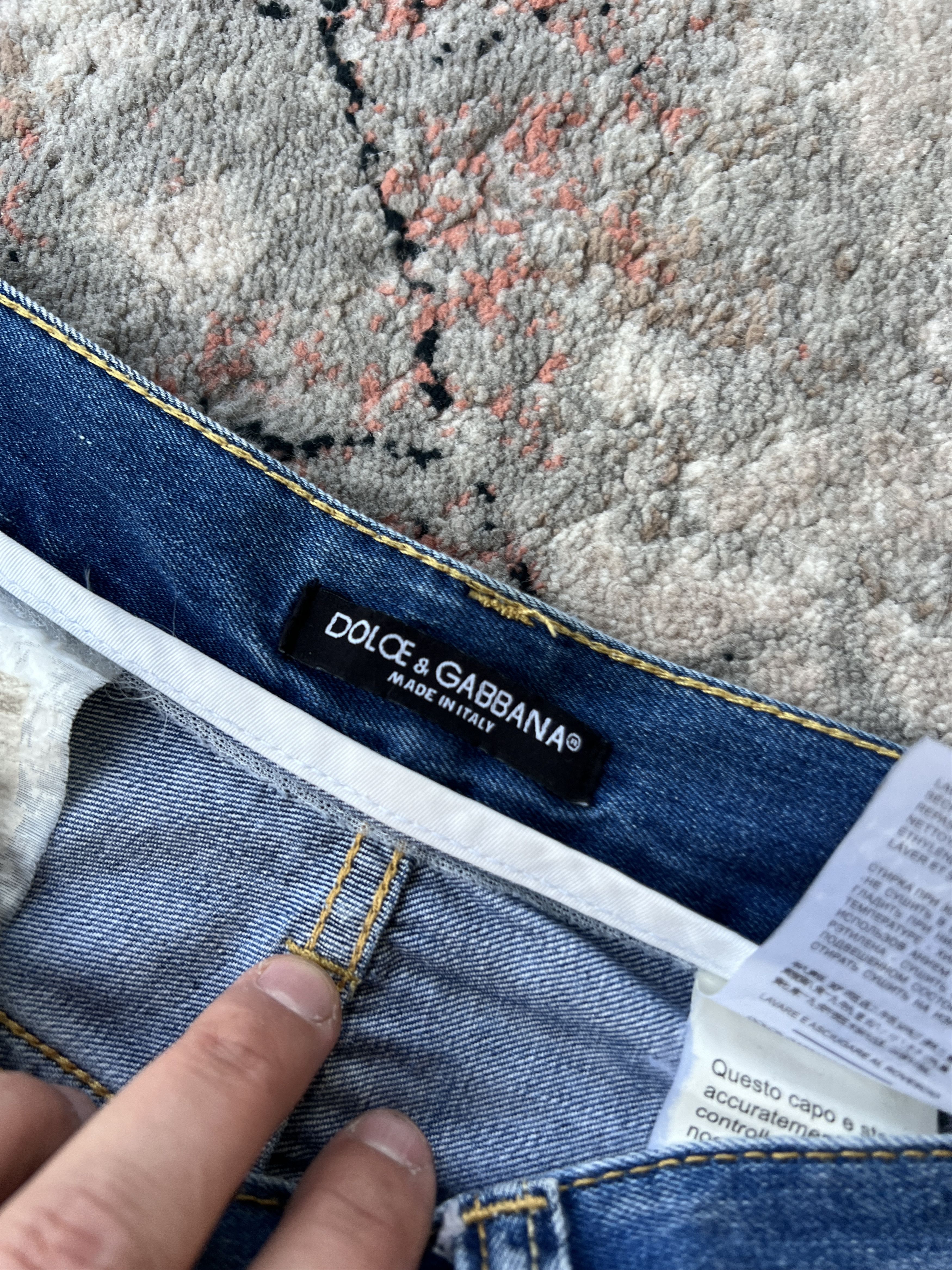 Dolce & Gabbana Dolce & Gabbana Denim Pants Size US 31 - 3 Thumbnail