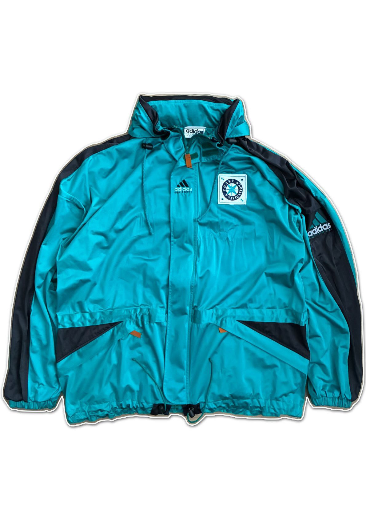 Adidas Vintage Aditex Jacket Adidas Equipment retro rare outdoor Size US XL / EU 56 / 4 - 1 Thumbnail