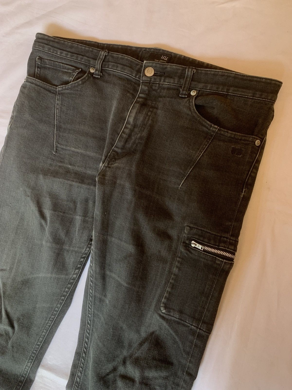 Hysteric Glamour × Undercover UU UNDERCOVER JEANS BLACK CARGO ZIPPER POCKET Size US 34 / EU 50 - 2 Thumbnail