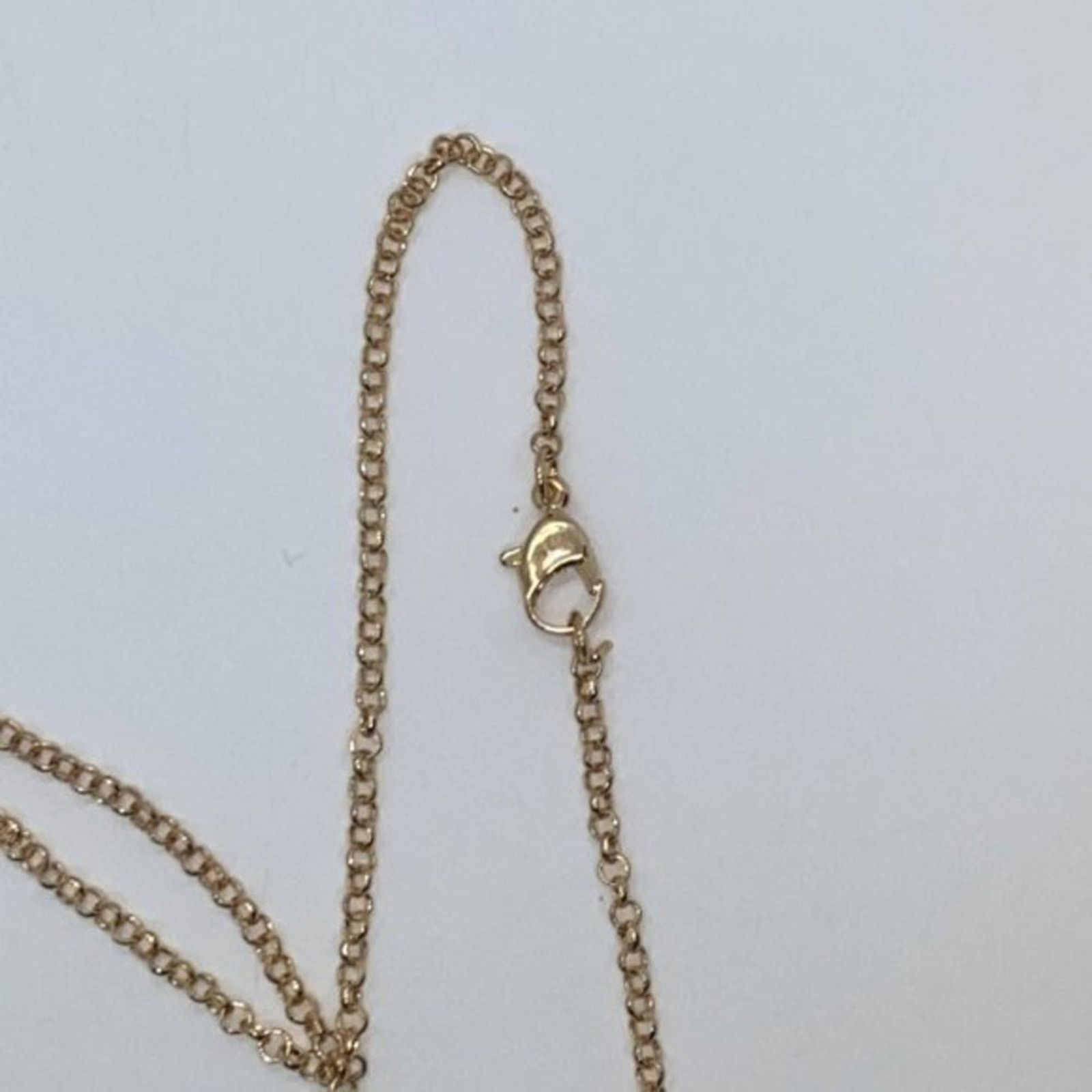 Handmade Bronze-Tone Glitter Sparkle Rhinestone Necklace Size ONE SIZE - 3 Thumbnail