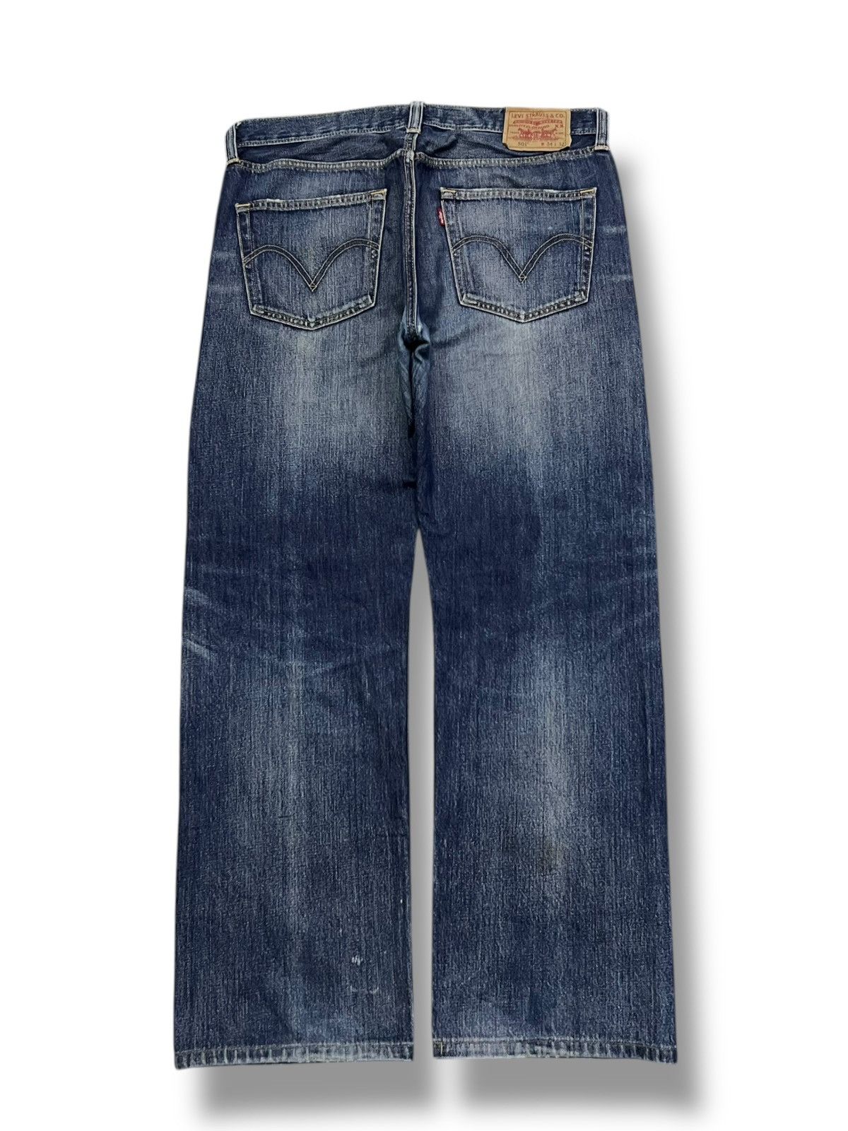 Levi's Vintage Levi’s Lot 501 Original Button Jeans - Japan Market Size US 35 - 3 Thumbnail