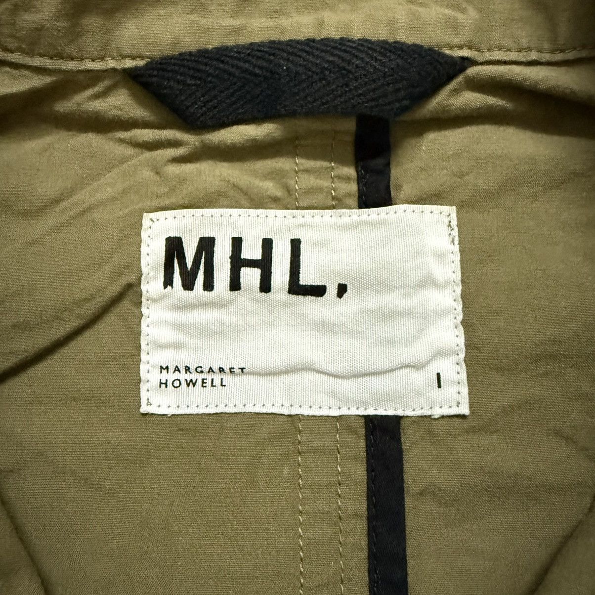 Margaret Howell MHL Washed Cotton Poplin Long Jacket Size L / US 10 / IT 46 - 5 Thumbnail
