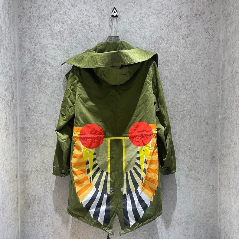 Givenchy Givenchy Size44 Wing Army Green Coat, Size 44 Size US M / EU 48-50 / 2 - 6 Thumbnail