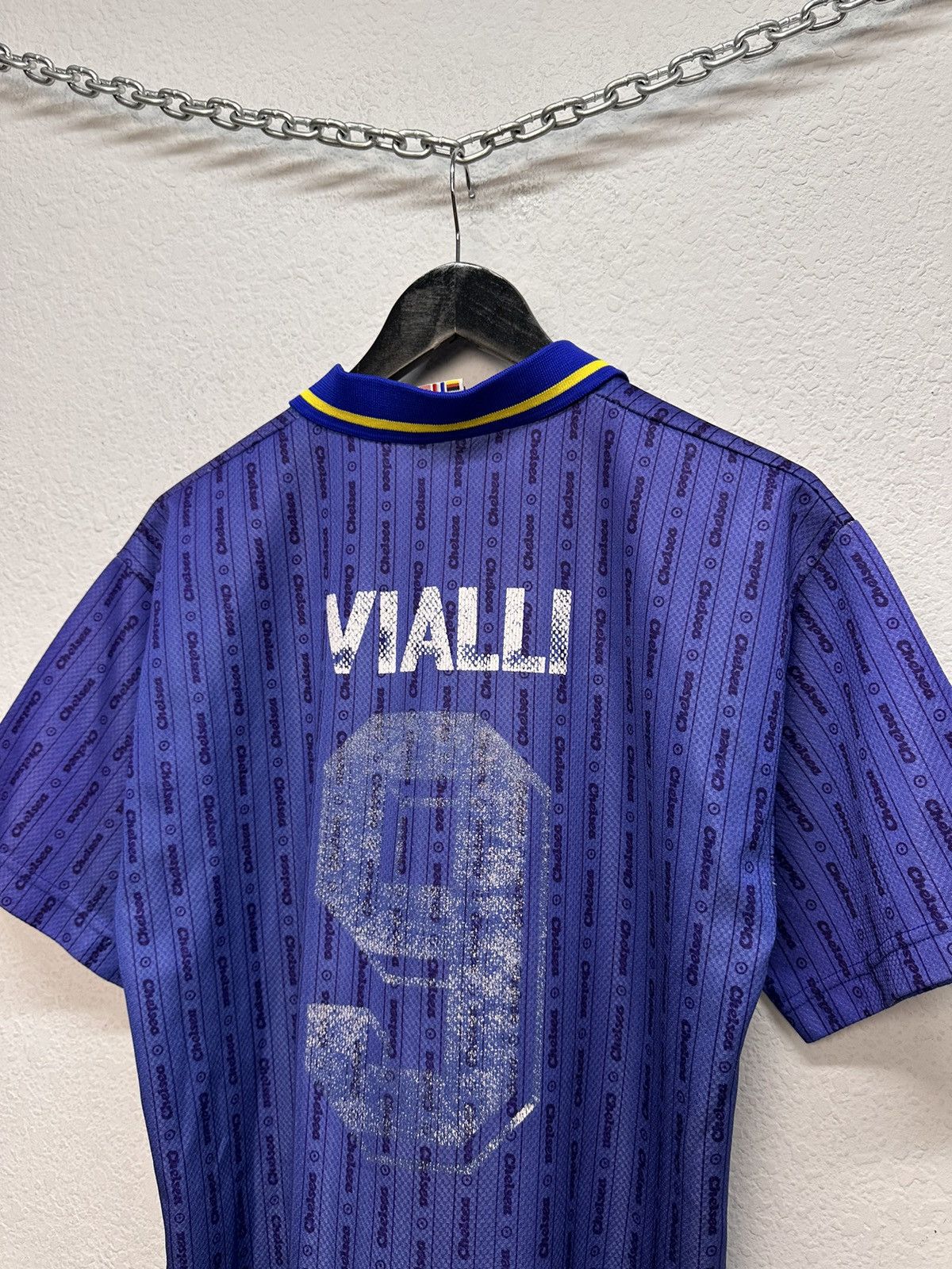 Adidas Vintage 90s Blue Soccer Jersey Chelsea Club Rare Graphic Size US M / EU 48-50 / 2 - 10 Thumbnail