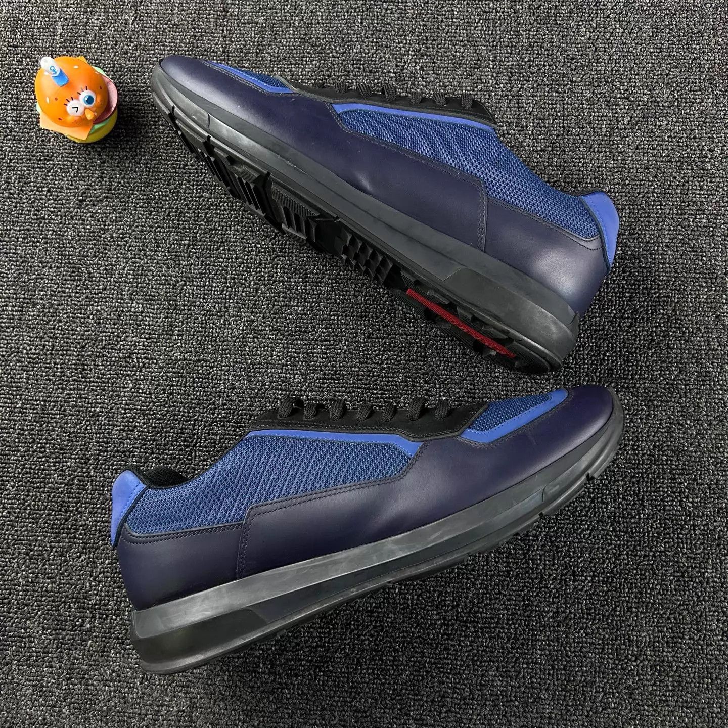Prada Prada blue casual sneakers 43.5 Size US 10.5 / EU 43-44 - 4 Thumbnail