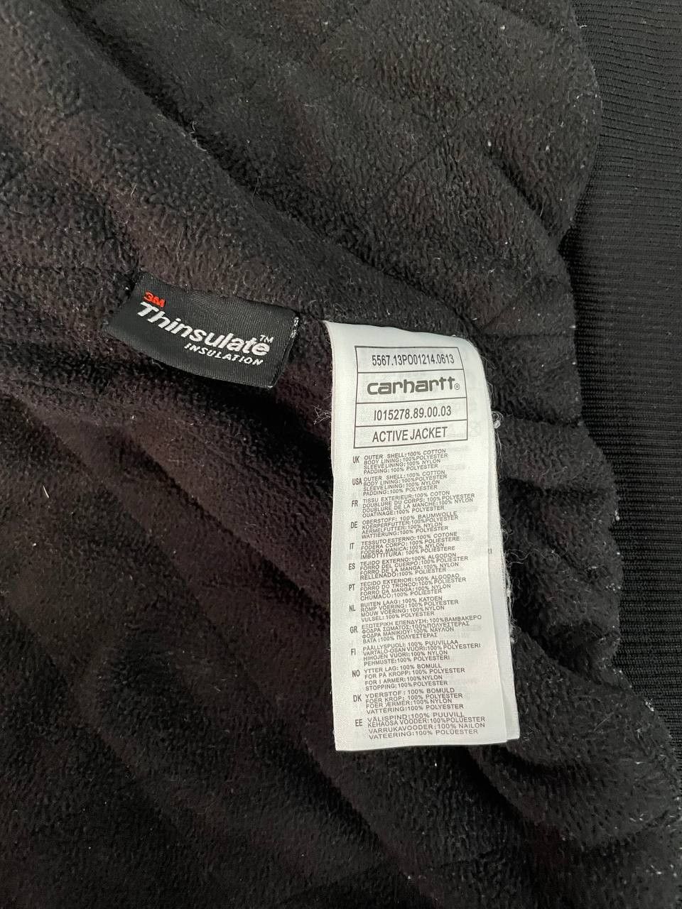 Carhartt Vintage Carhartt Active Jacket Black Logo True 00’s Size US M / EU 48-50 / 2 - 7 Thumbnail