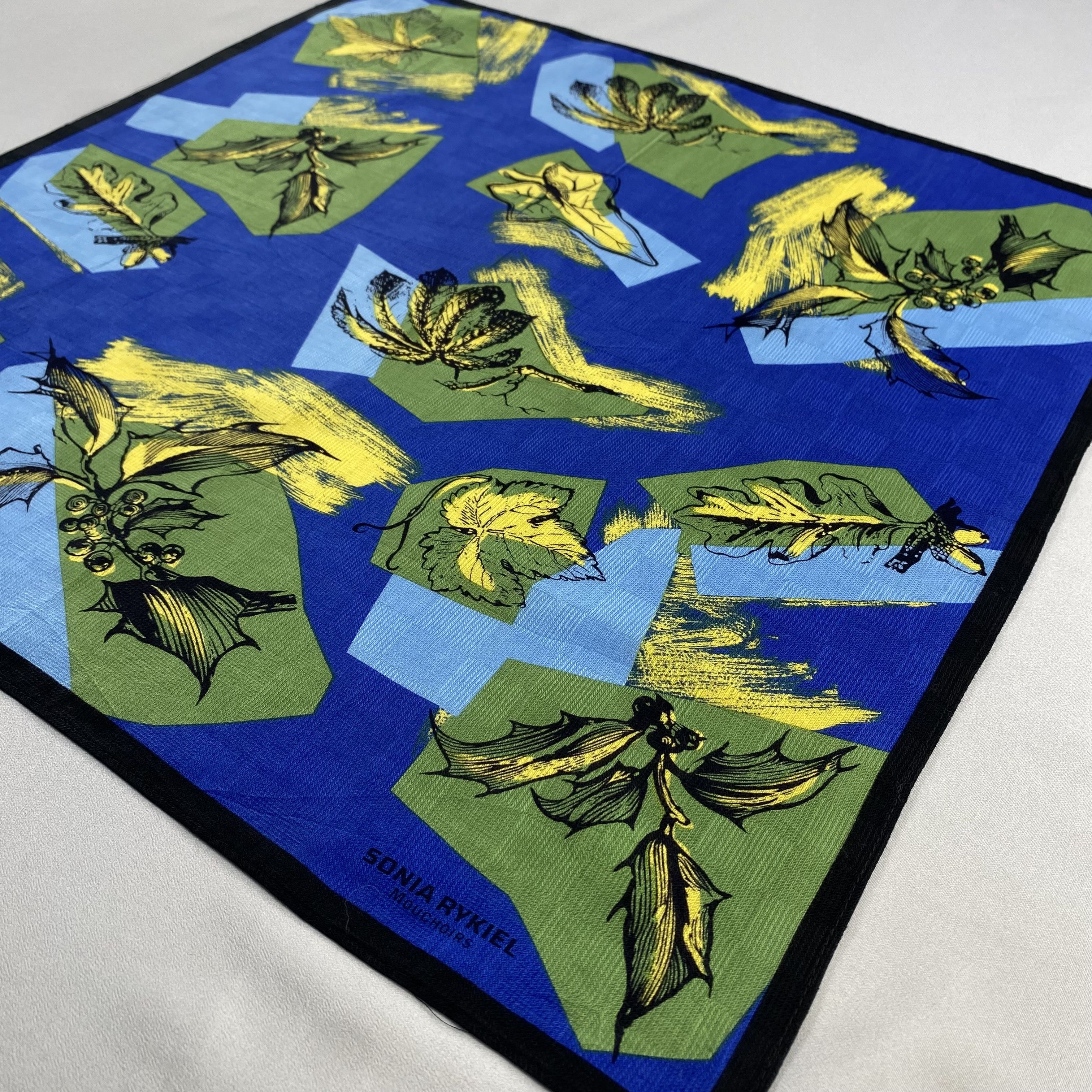 Vintage Sonia Rykiel Bandana/ Handkerchief / Neckerchief-P1343 Size ONE SIZE - 2 Thumbnail