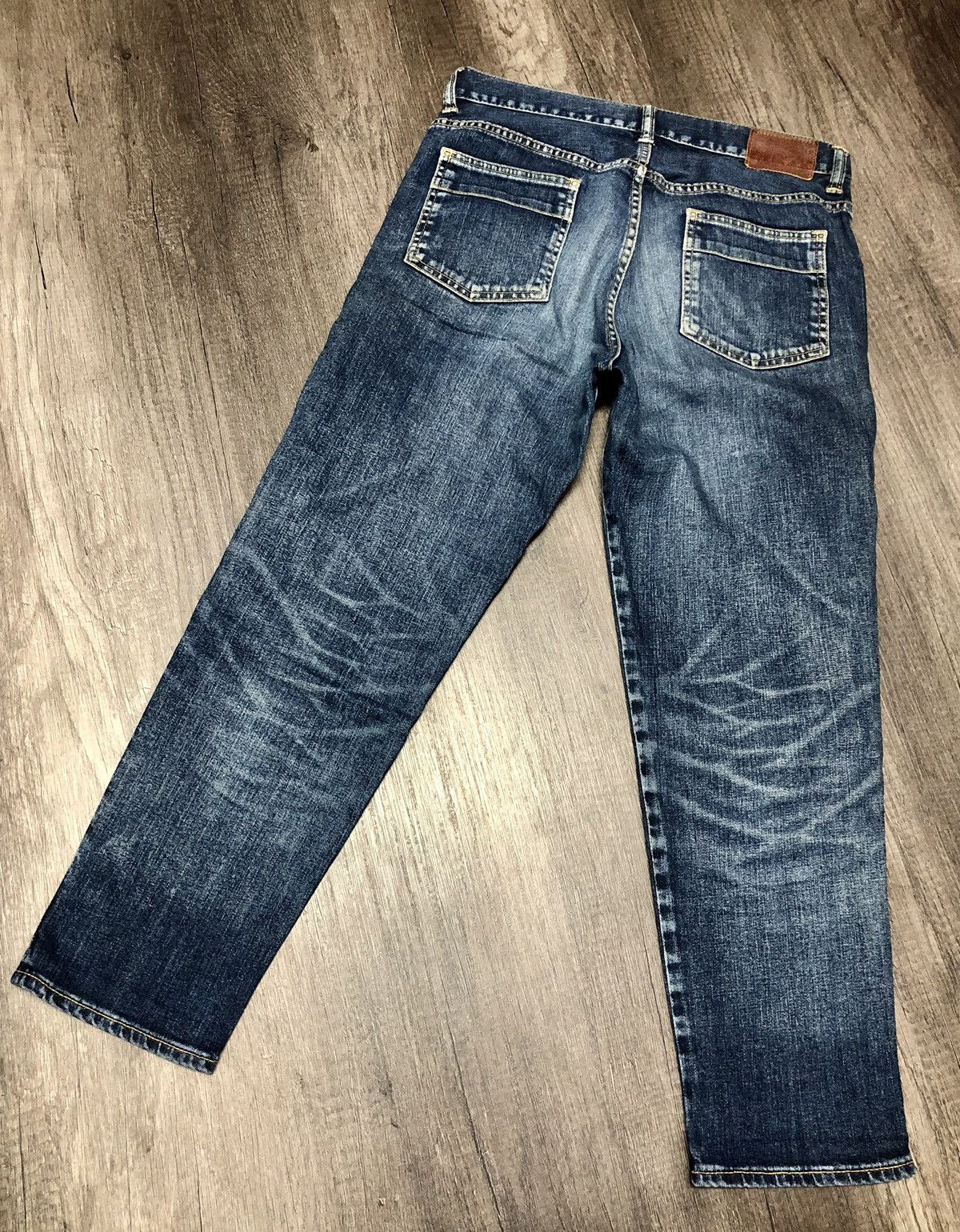 Blue Blue Japan × Eternal × Japanese Brand Eternal Deep Blue Selvedge Denim Jeans Size US 30 / EU 46 - 9 Thumbnail