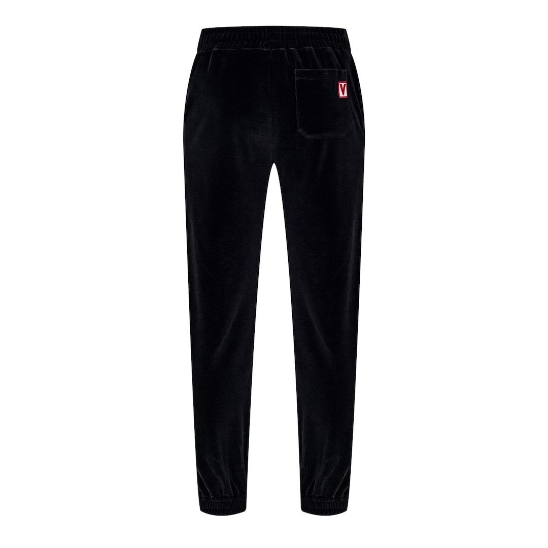 Valentino o1g2r1mq0526 Chez Valentino Jogging Trousers in Black Size US 32 / EU 48 - 2 Thumbnail