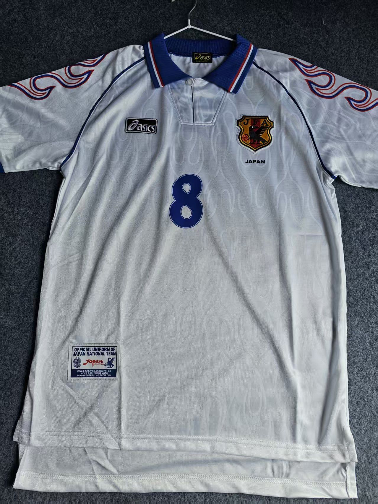 Other 1998 Japan #8 Nakata Hidetoshi Jersey Size US S / EU 44-46 / 1 - 4 Thumbnail
