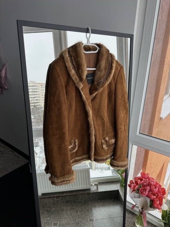 Other Vintage Ermanno Daelli Woman Sheepskin Jacket Sz L Size L / US 10 / IT 46 - 1 Thumbnail