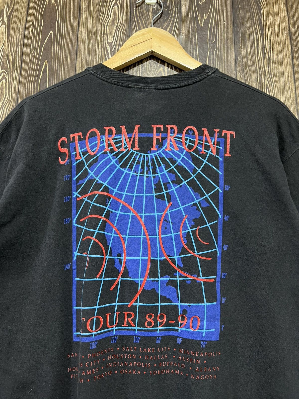 Band Tees × Vintage Vintage 80s Billy Joel World Tour Tshirt Size US L / EU 52-54 / 3 - 9 Thumbnail