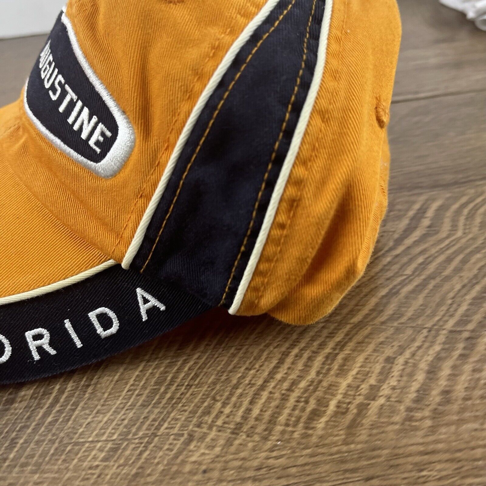 Other St. Augustine Hat Florida Adjustable Hat Orange Adjustable H Size ONE SIZE - 8 Thumbnail