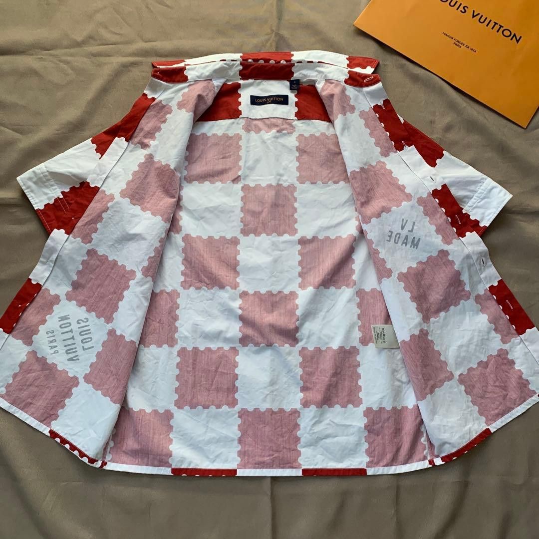 Louis Vuitton Louis Vuitton x Nigo Damier Short Sleeve Shirt Size US S / EU 44-46 / 1 - 7 Thumbnail