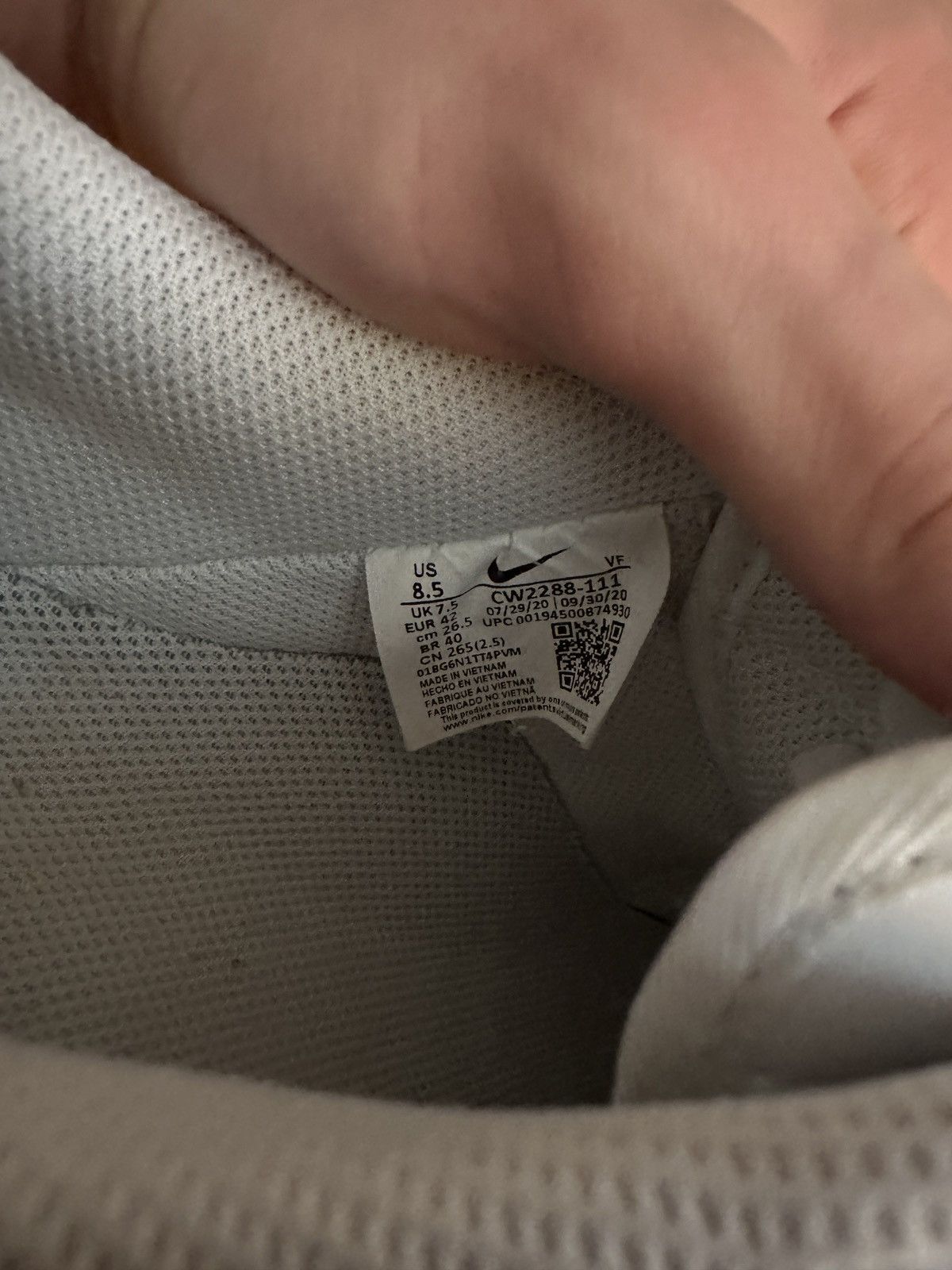Nike Nike Air Force 1 Size US 8.5 / EU 41-42 - 5 Thumbnail