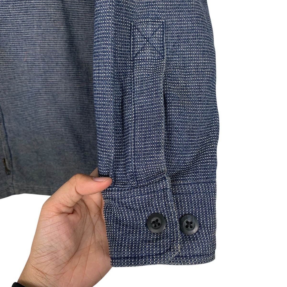 Japanese Brand Japanese Brand Nicole St Gilles Sashiko Indigo Jacket Size US M / EU 48-50 / 2 - 13 Thumbnail