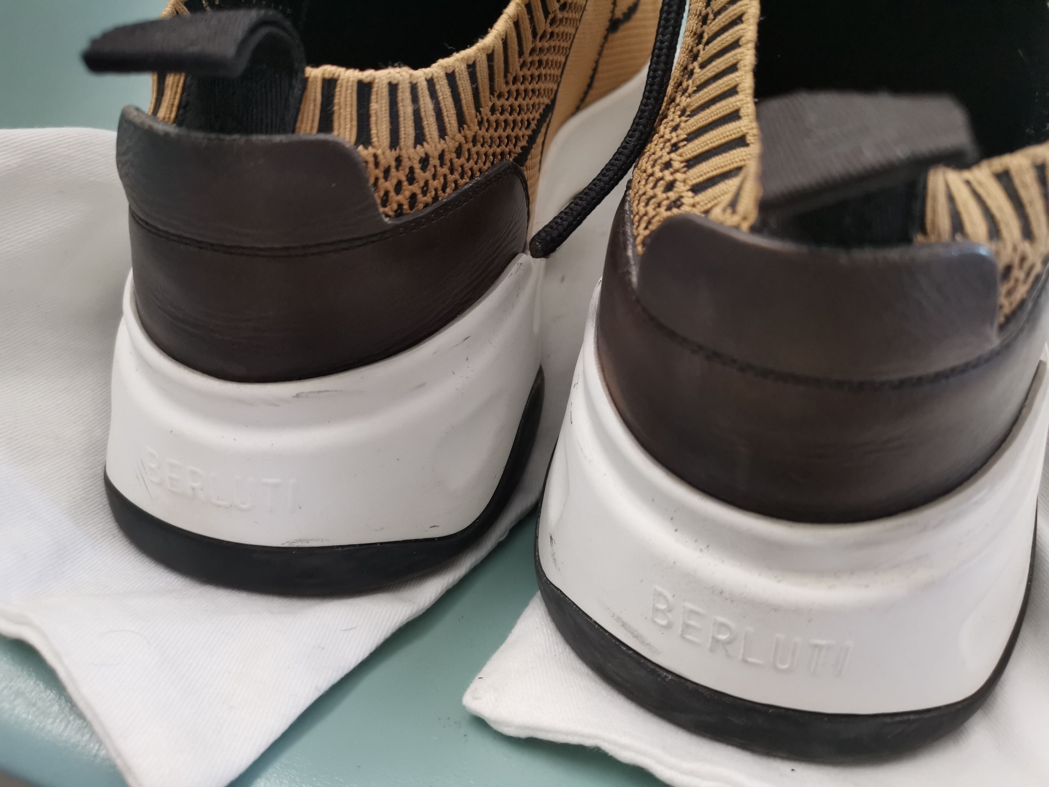 Berluti Berluti Tech Shadow Knit sneakers trainers Size US 12 / EU 45 - 15 Thumbnail