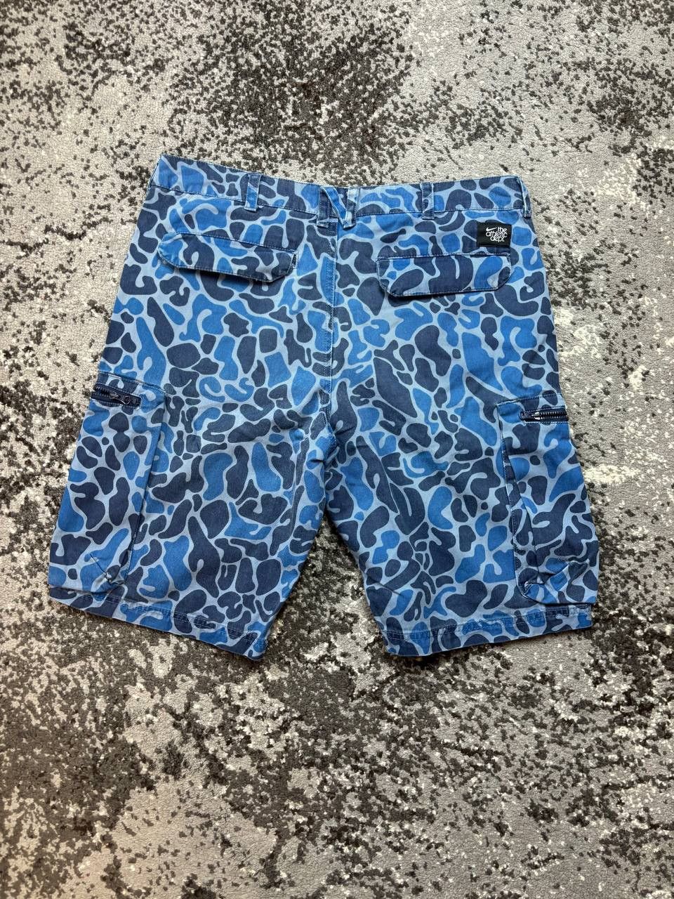 Nike × Vintage Vintage Y2K Nike Adept Military Camo Cargo Swoosh Shorts Size US 32 / EU 48 - 8 Thumbnail