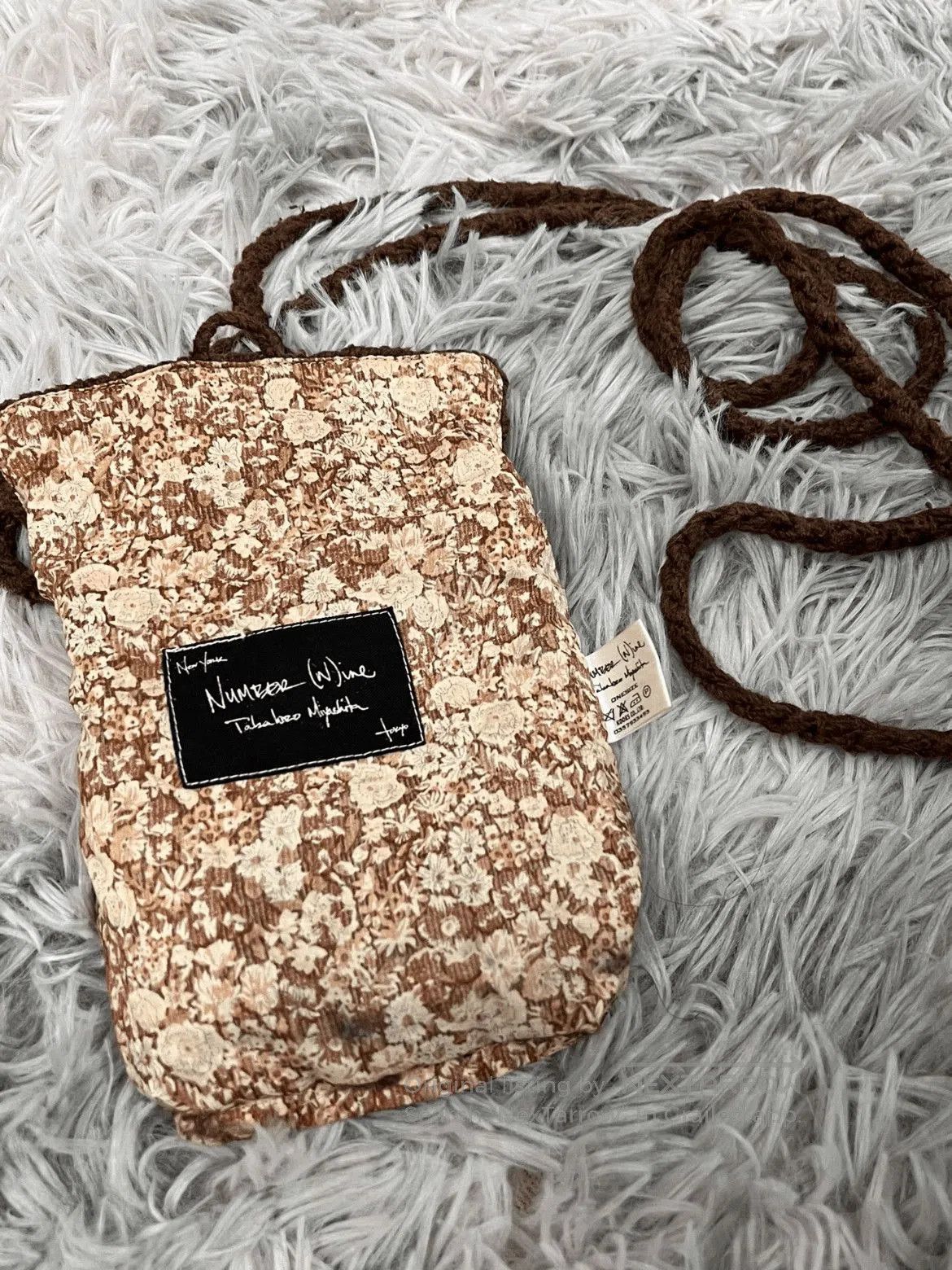 Number (N)ine Number Nine 03SS Distressed Shoulder Bag. Size ONE SIZE - 1 Thumbnail