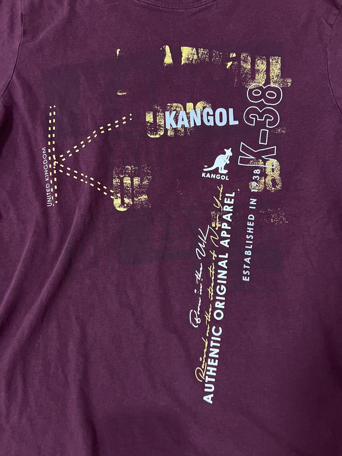 Kangol Kangol Cotton UK tee Size US S / EU 44-46 / 1 - 3 Thumbnail