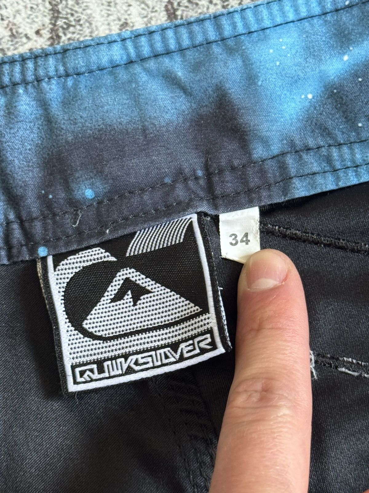 Quiksilver Quiksilver 34 vintage surf style cargo summer shorts 90s Size US 34 / EU 50 - 7 Thumbnail