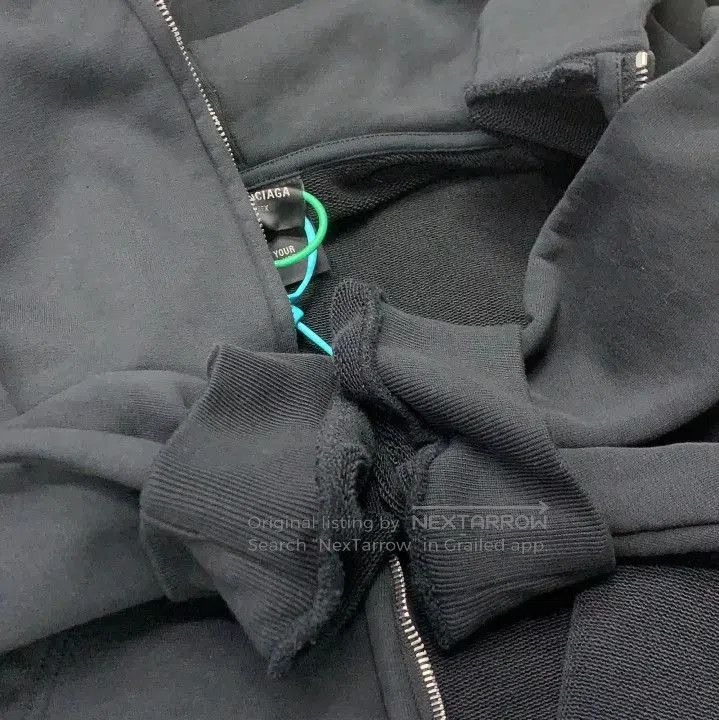 Balenciaga Balenciaga Need for Speed Logo Zip Hoodie. Size US M / EU 48-50 / 2 - 7 Thumbnail