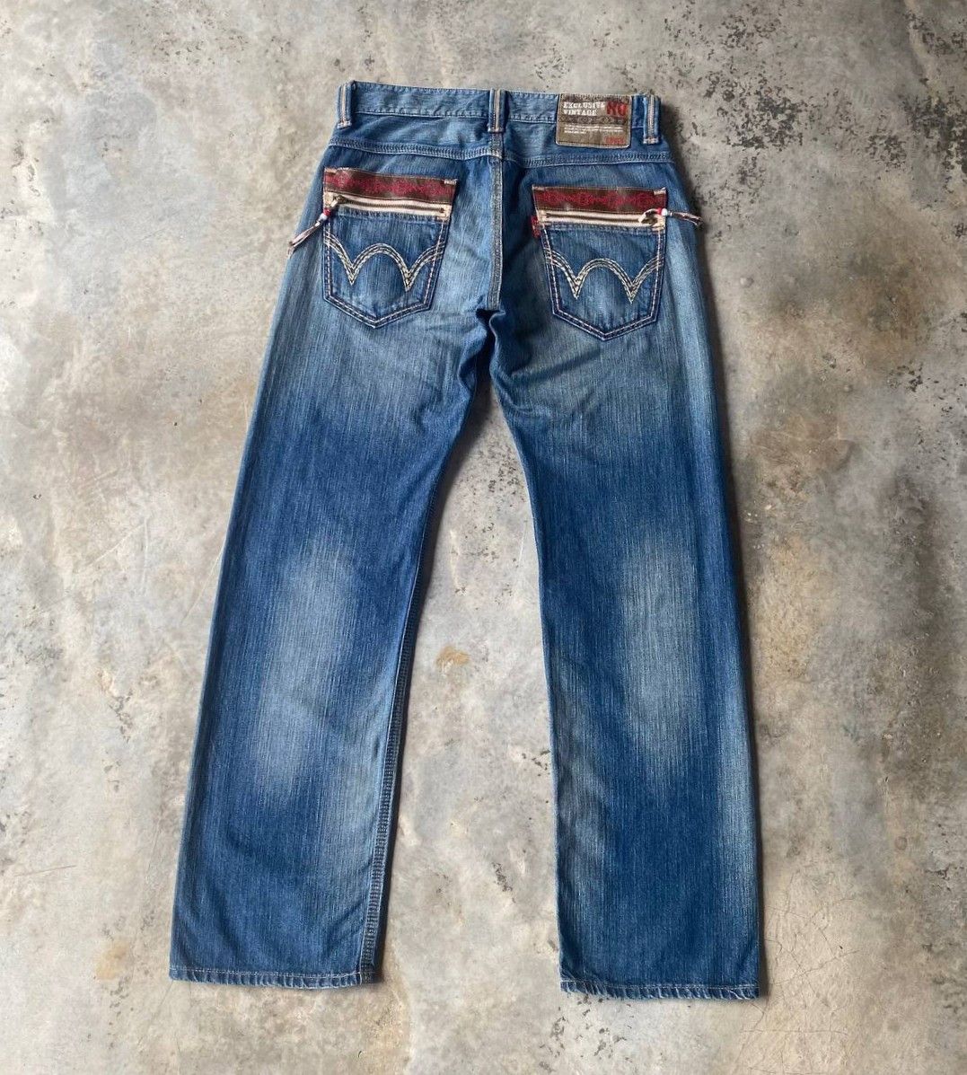 Edwin DISTRESSED CLAWMARKS EDWIN EXCLUSIVE VINTAGE DENIM Size US 33 - 12 Thumbnail