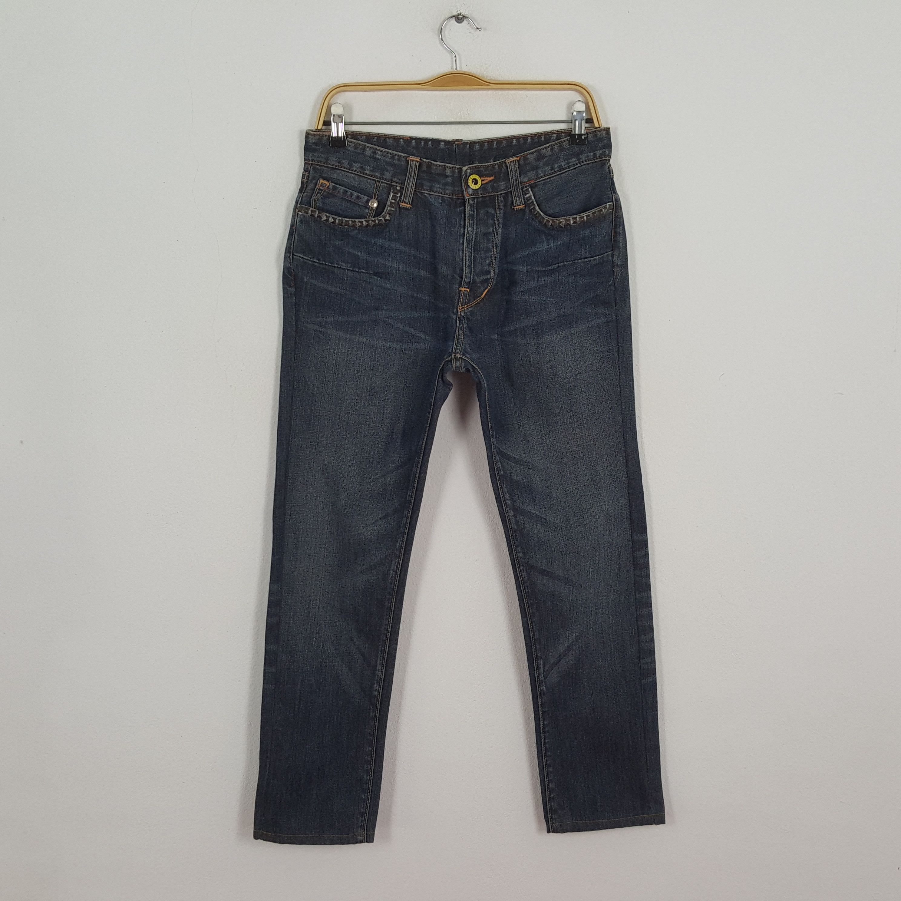 Christian Audigier × Ed Hardy × Vintage Vintage ED HARDY by CHRISTIAN AUDIGIER Designer Brand Jeans Size US 30 / EU 46 - 4 Thumbnail