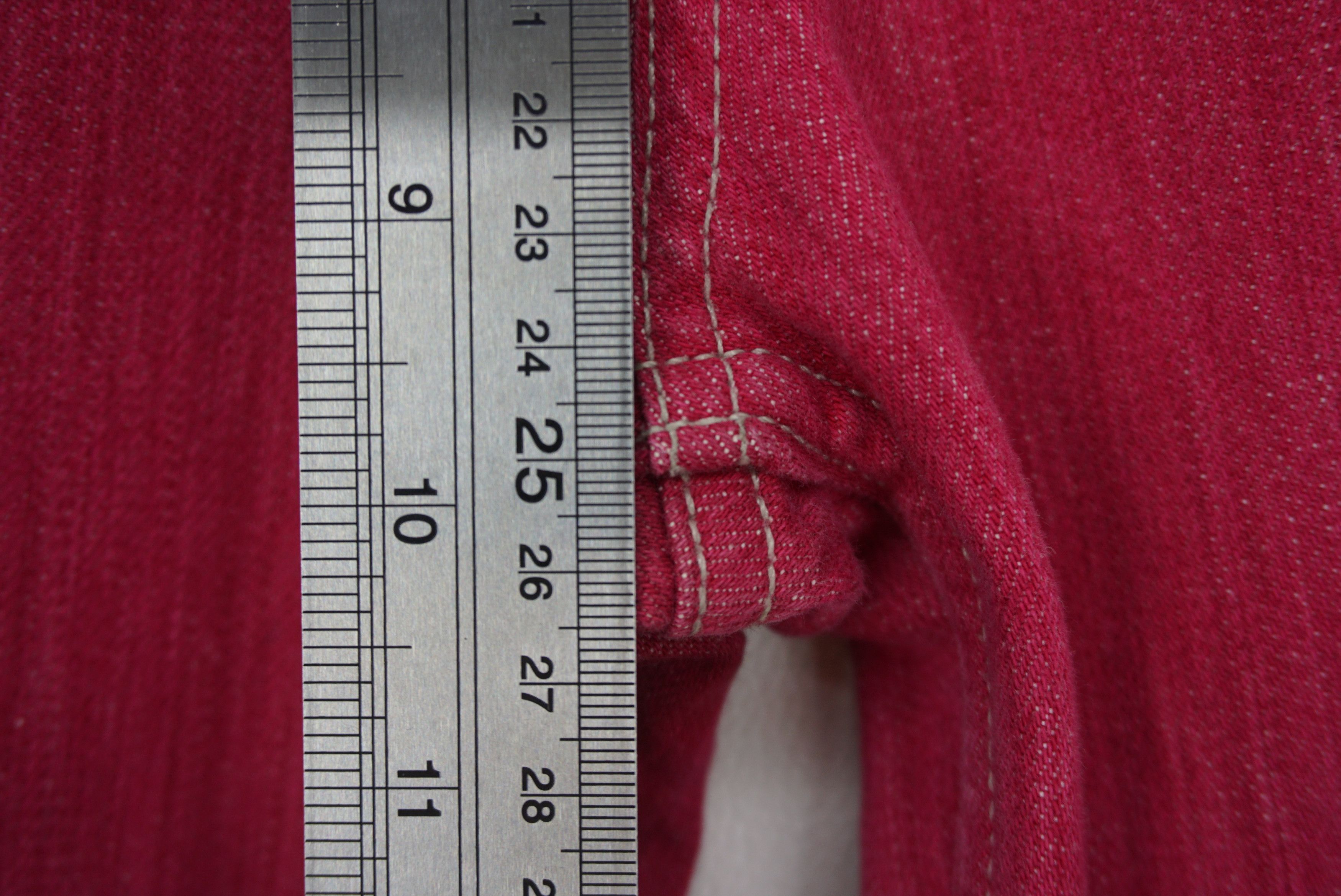 Tommy Hilfiger Tommy Jeans Size 4 fit W28xL31 Straight Leg Pink Denim Size 27" / US 4 / IT 40 - 6 Thumbnail