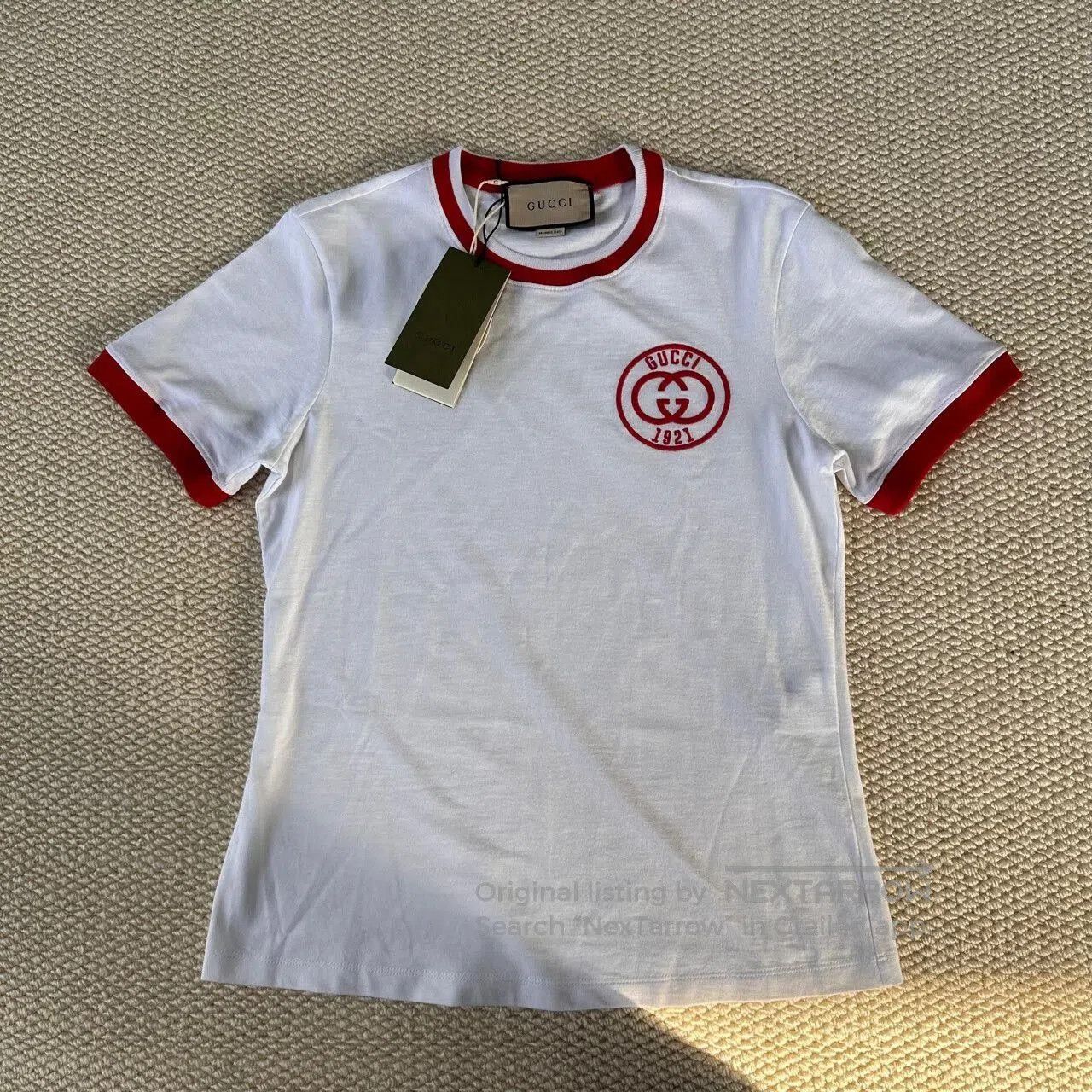 Gucci gucci ss23 logo embroidered short sleeve shirt. Size US M / EU 48-50 / 2 - 1 Thumbnail