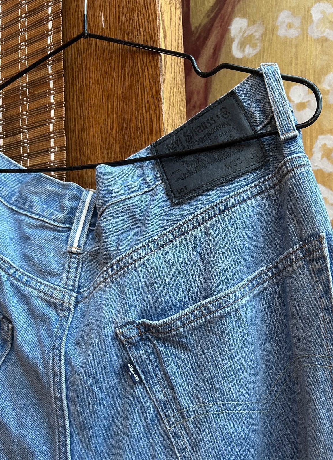 Levi's Levis Marker Loose Baggy Fit Japanese Selvedge Denim Jeans Size US 32 / EU 48 - 11 Thumbnail