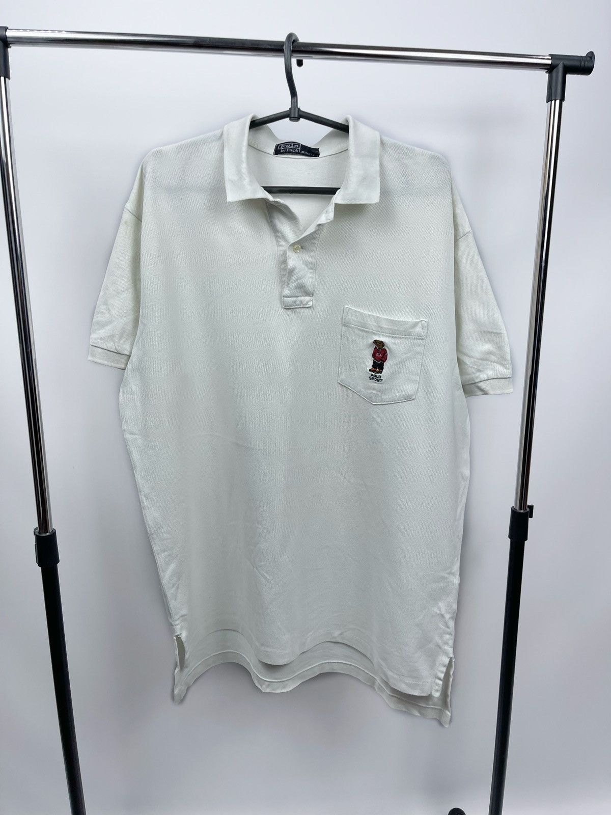 Polo Ralph Lauren × Vintage Polo Ralph Lauren Polo Size L Bear Sport Vintage 90s Size US L / EU 52-54 / 3 - 1 Thumbnail
